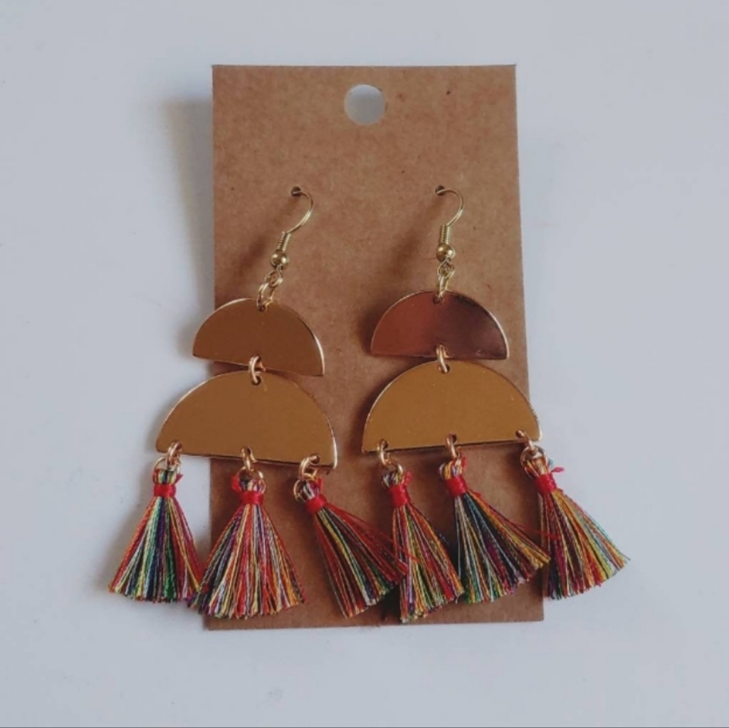 Tassel Earrings Summer Jewelry Boho Jewelry Bohemian Earrings Fall Earrings